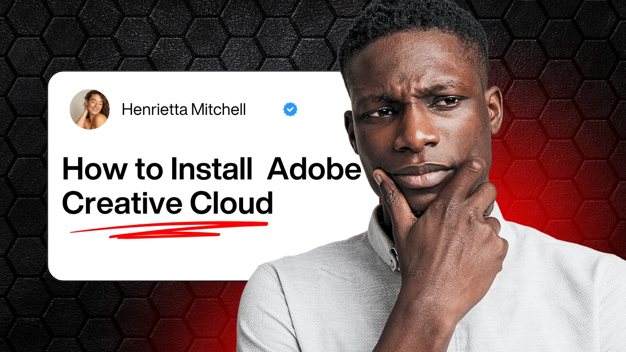 User installing Adobe Creative Cloud Installer on desktop in under 10 minutes