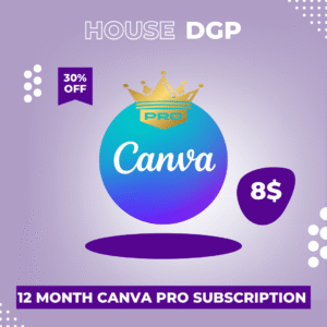 12 Months Canva Pro Subscription
