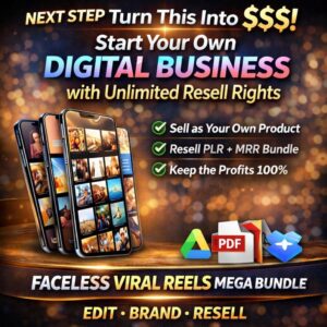 250K+ Viral Faceless Reels Bundle (PLR/MRR) | Instagram, TikTok & YouTube Shorts
