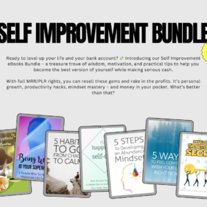 750 Self Improvement eBooks Bundle | PLR & MRR Resell Rights
