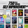 750 Self Improvement eBooks Bundle PLR & MRR Resell Rights