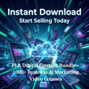 900+ Business Video Courses Bundle | PLR + MRR Resell Rights
