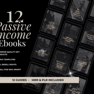 Passive Income eBook Bundle MRR Master Resell Rights