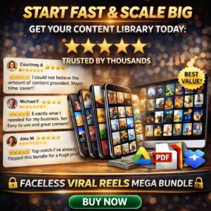 250K+ Viral Faceless Reels Bundle (PLR/MRR) | Instagram, TikTok & YouTube Shorts