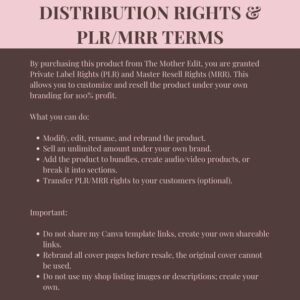 Faceless Creator Starter Kit – PLR & MRR Digital Products with Done-For-You Canva Templates for Passive Income