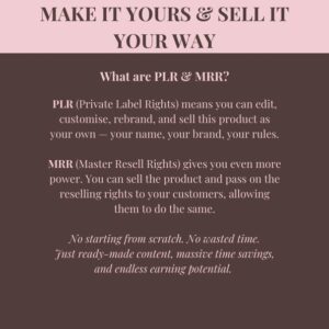 Faceless Creator Starter Kit – PLR & MRR Digital Products with Done-For-You Canva Templates for Passive Income
