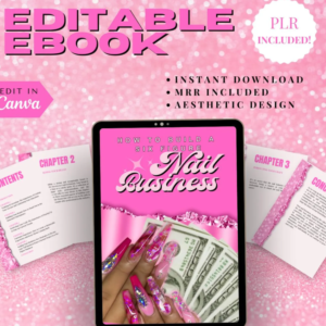 Nail Business PLR eBook Template
