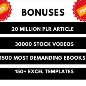 2M Ebooks + 2M PLR Articles Bundle | Resell Rights
