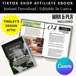 TikTok Shop Affiliate Hooks & Scripts | MRR & PLR Templates